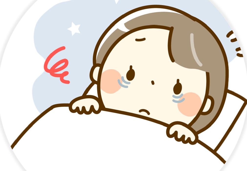 眠そうにするももちゃん